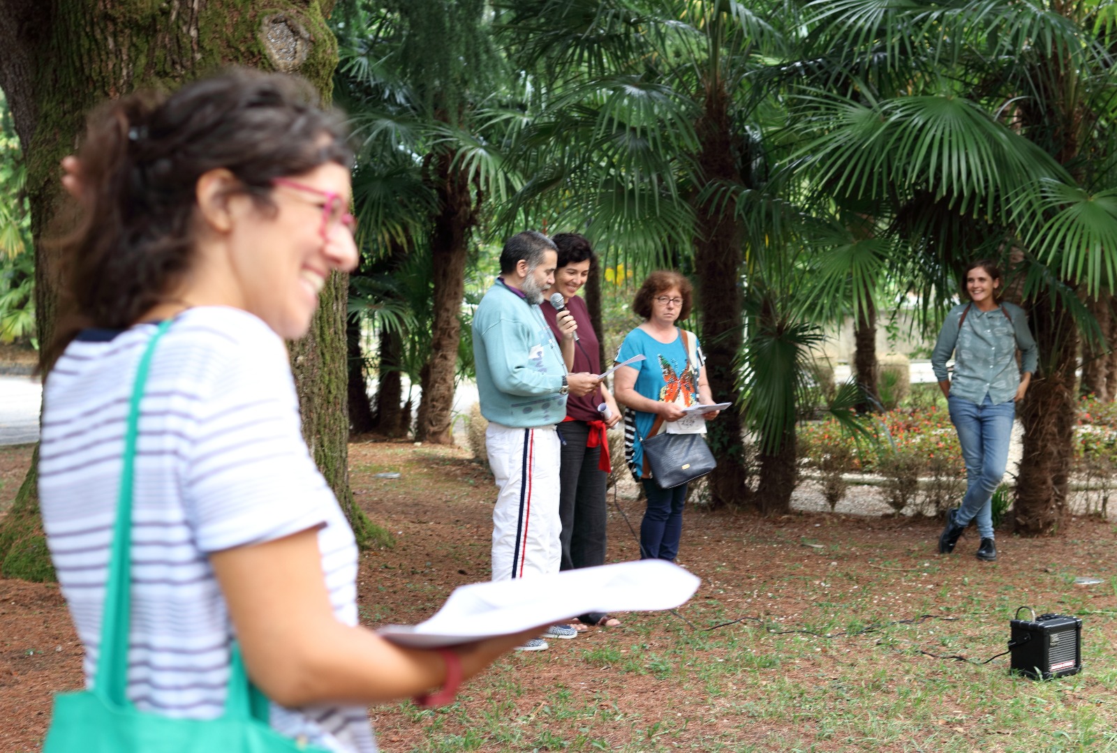 Laboratorio di scrittura Passeggiata Storico Botanica Parco Sant'Osvaldo Udine