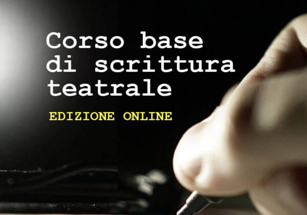 Presentazione online del “Laboratorio di scrittura teatrale”